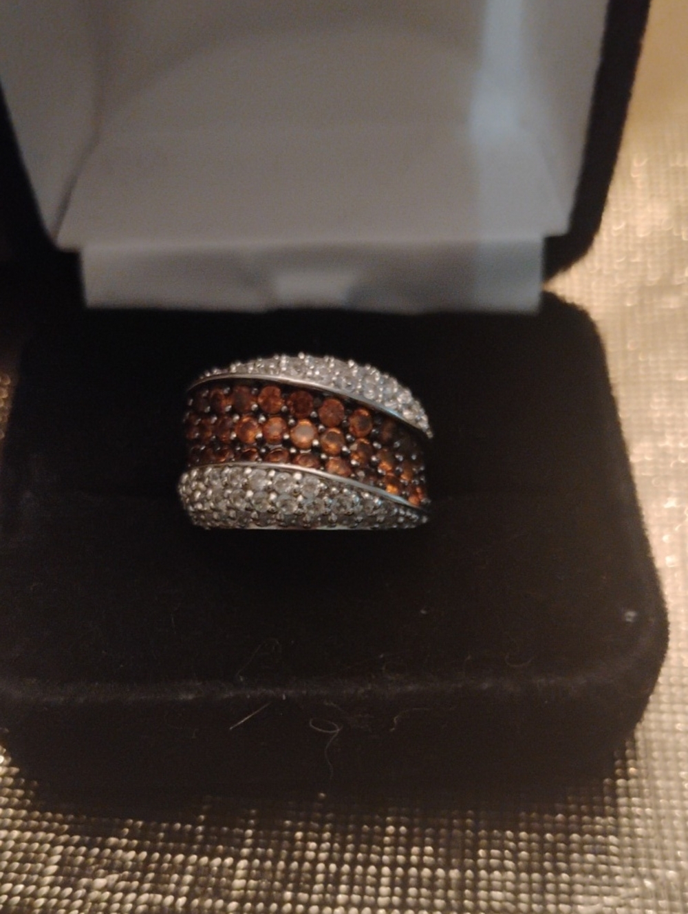 Citrine & Cubic Zirconian